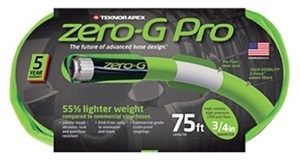 4300-75 Garden Hose, 3/4 in, 75 ft L, Green